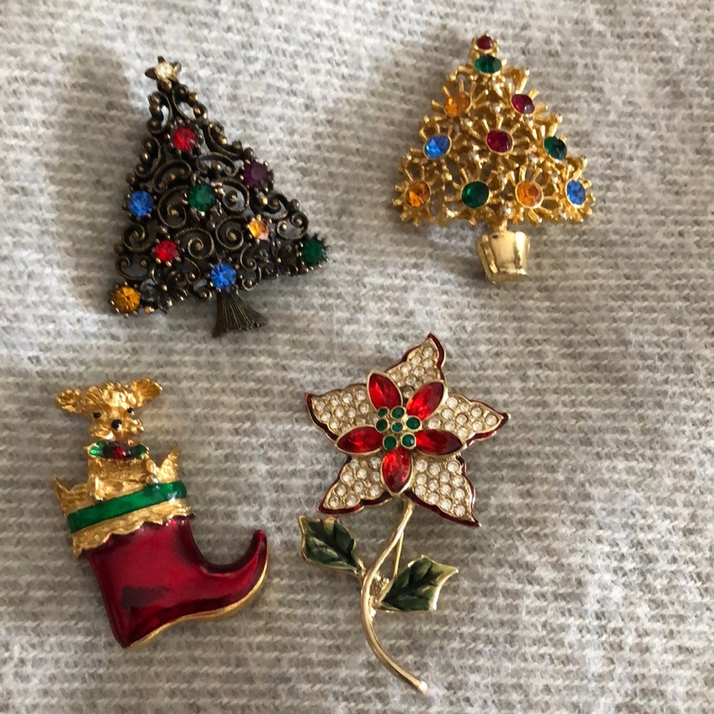Christmas pins